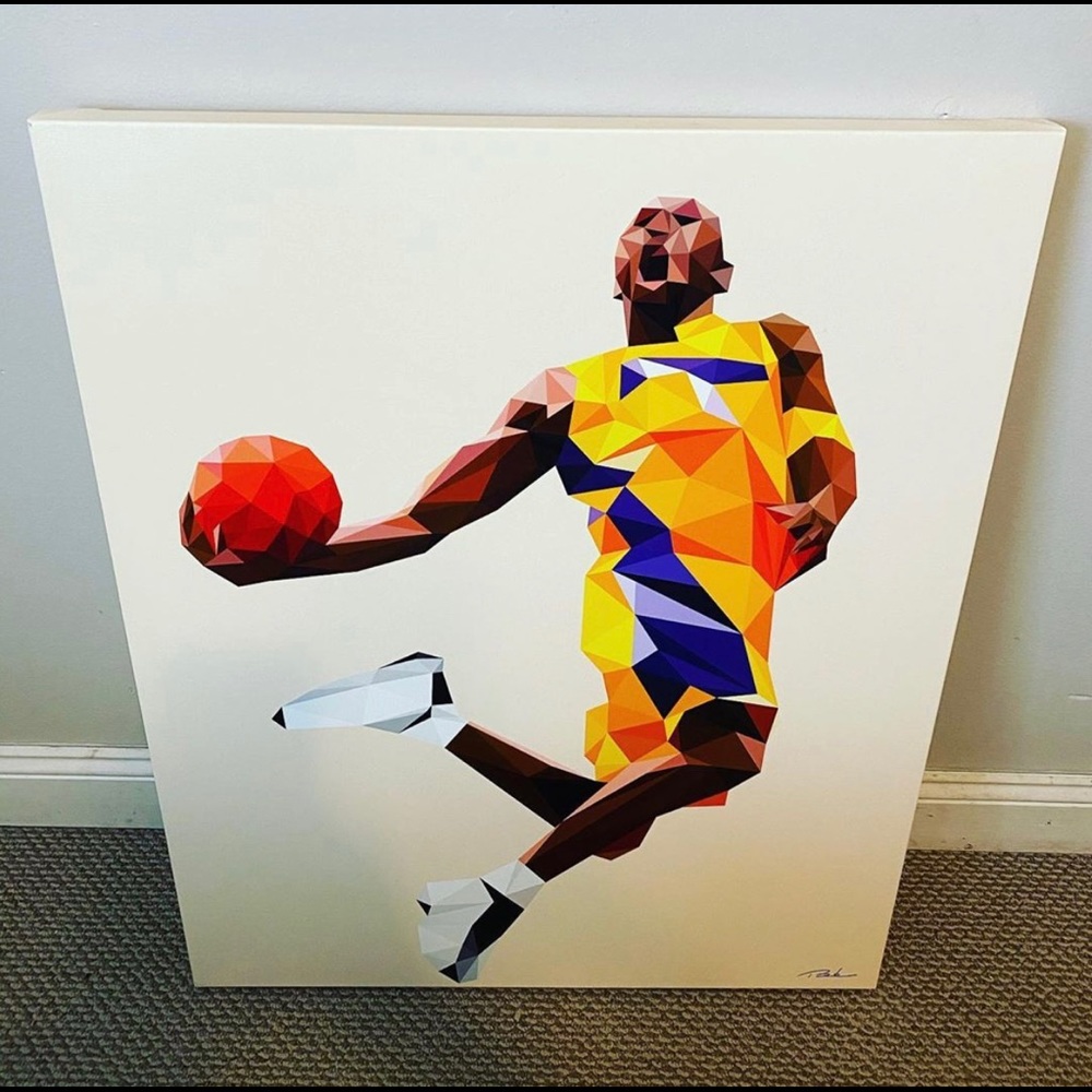 Kobe Bryant Canvas Art